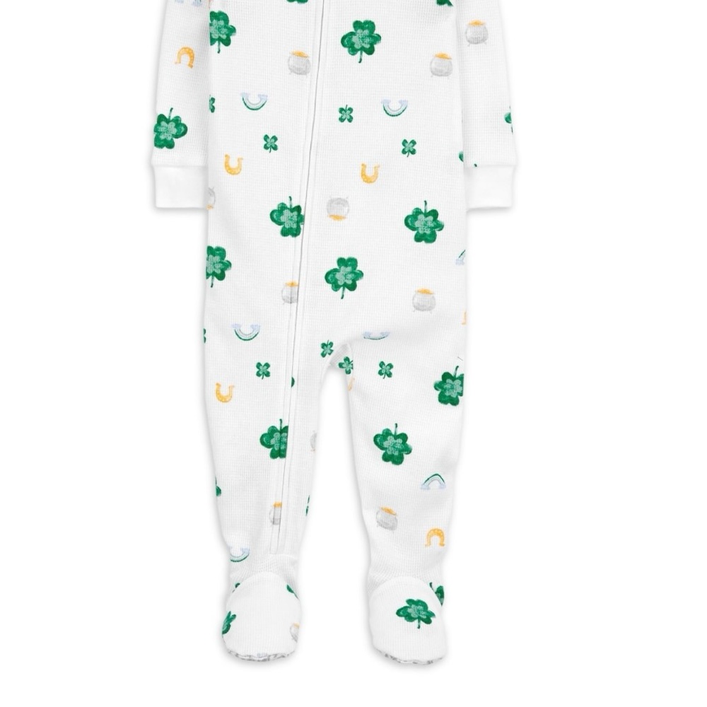 Carter's Child of Mine St. Patrick’s Day pajamas.